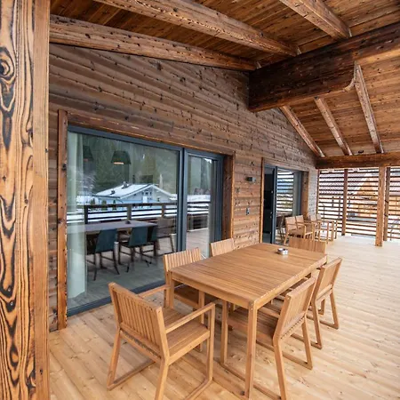Chalet's DAS DORF Wald im Pinzgau Buitenkant foto